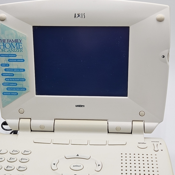 Vintage Uniden H/O 100 America Axis family home organizer - Picture 4 of 8